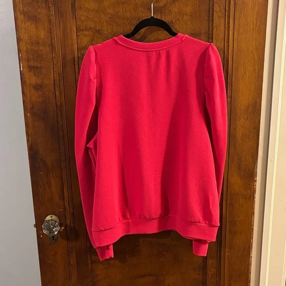 NWOT SHEIN Curve Pink Long Sleeve Top Size 1XL - Picture 2 of 7